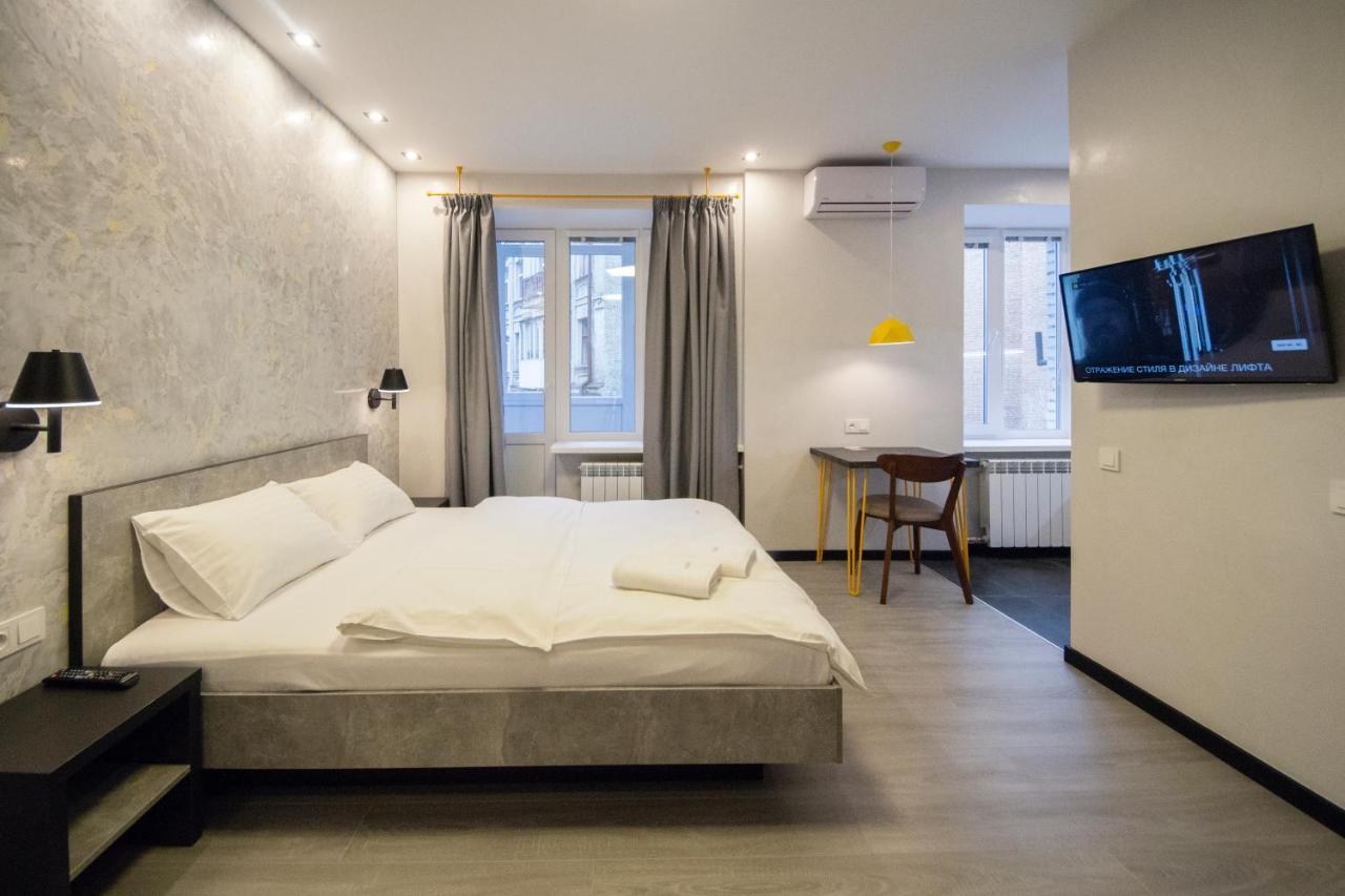 קייב Apartments Near Parus Business Centre מראה חיצוני תמונה
