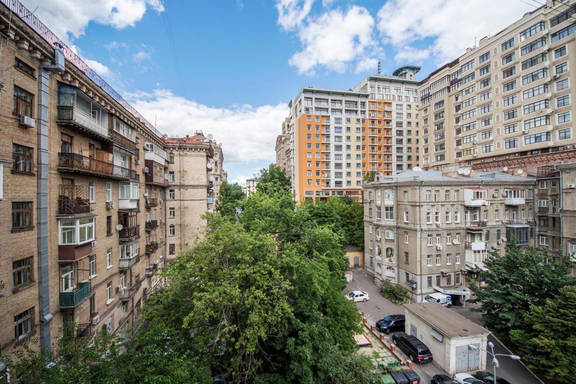 קייב Apartments Near Parus Business Centre מראה חיצוני תמונה