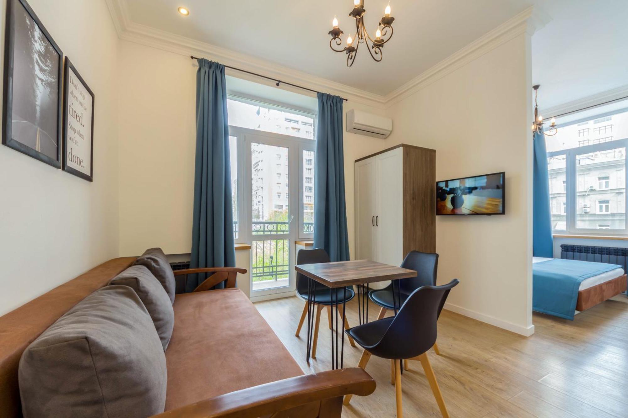 קייב Apartments Near Parus Business Centre מראה חיצוני תמונה