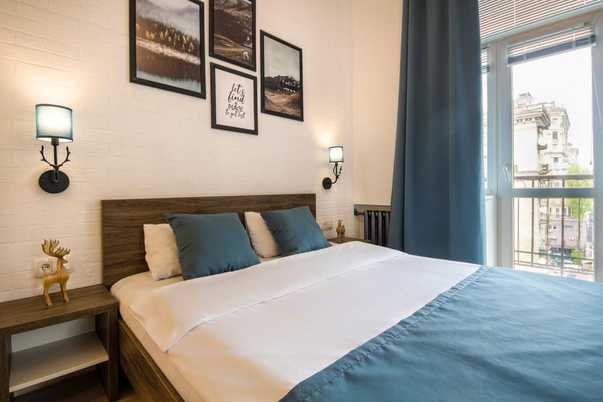 קייב Apartments Near Parus Business Centre מראה חיצוני תמונה