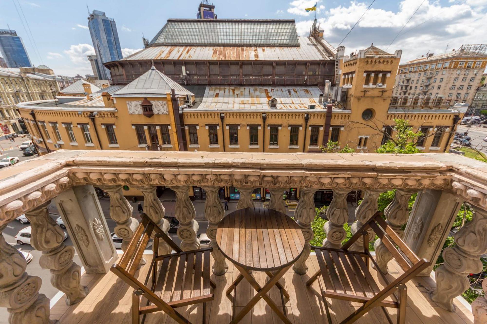 קייב Apartments Near Parus Business Centre מראה חיצוני תמונה